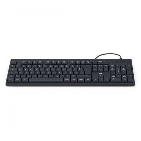Hama Klawiatura CK-100 przewodowa Czarna