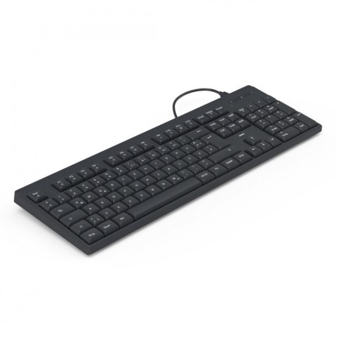 Hama Klawiatura CK-100 przewodowa Czarna