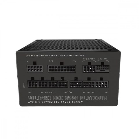 MODECOM Zasilacz komputerowy Volcano HEX 850W PLATINUM ATX3.1