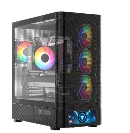 MODECOM Obudowa Volcano AQ500 ARGB MIDI BLACK
