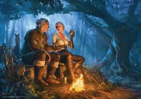 Cenega Publishing Puzzle Good Loot: The Witcher - Journey of Ciri, 1000 elementów