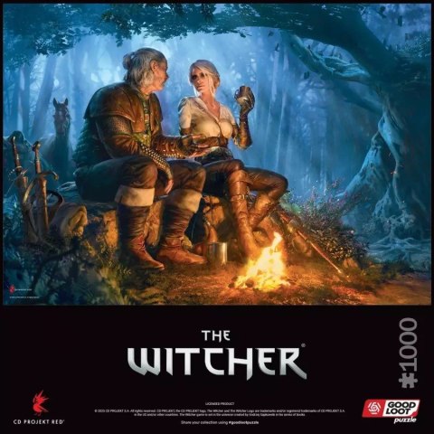 Cenega Publishing Puzzle Good Loot: The Witcher - Journey of Ciri, 1000 elementów