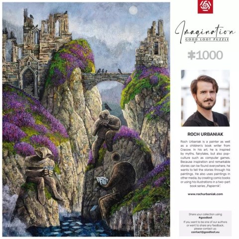 Cenega Publishing Puzzle Good Loot: Roch Urbaniak - Trolle z Kilmorven, 1000 elementów