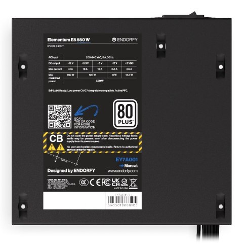 ENDORFY Zasilacz ENDORFY Elementum E5 450W (EY7A002)