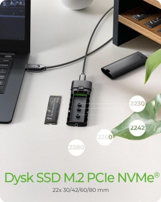 IcyBox Obudowa dysku IB-1806MT-CU31 M.2 NVMe SSD 10 Gbps