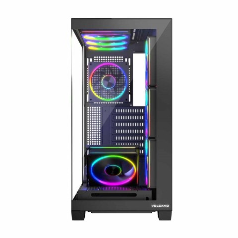 MODECOM MODECOM OBUDOWA VOLCANO STELLAR ARGB MIDI 8F BLACK