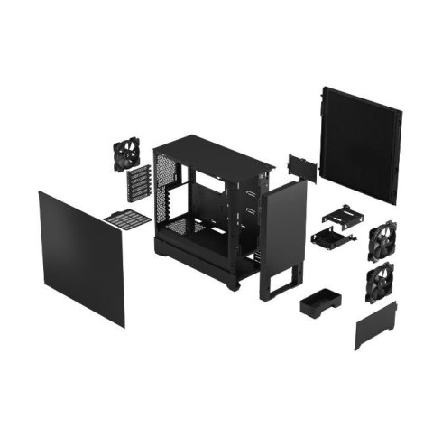 Fractal Design Obudowa Pop Silent Black Solid