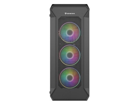 Genesis Obudowa Irid 505 V2 z oknem, ARGB, USB 3.0