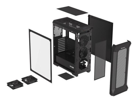 Genesis Obudowa Irid 505 V2 z oknem, USB 3.0