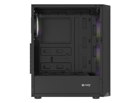 Fury Obudowa Fury Shobo SH4F RGB Midi Tower z oknem Czarna