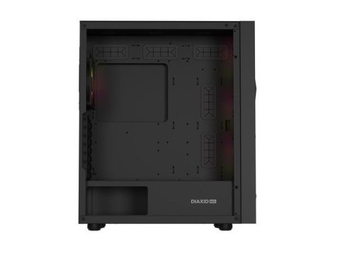 Natec Obudowa Genesis Diaxid 605 ARGB MIDI TOWER USB-C Czarna