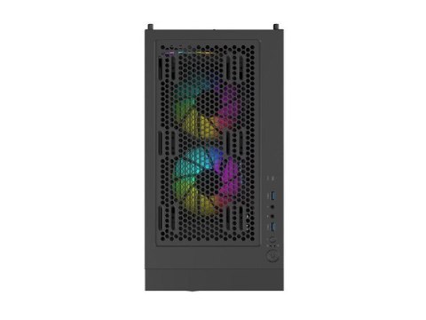 Natec Obudowa Genesis Diaxid 605 ARGB MIDI TOWER USB-C Czarna