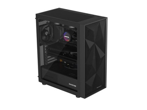 Genesis Obudowa Genesis Diaxid 605F MIDI TOWER USB-C Czarna