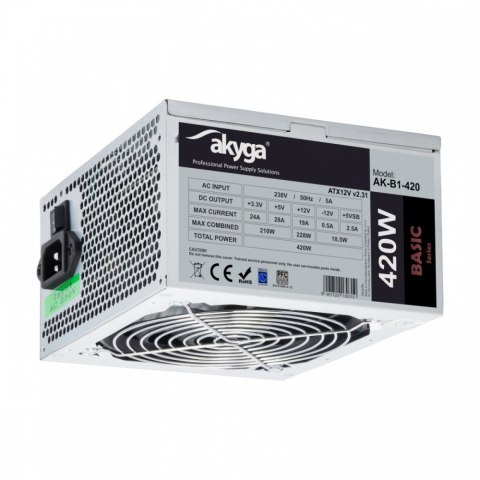 AKYGA Zasilacz ATX AK-B1-420 420W