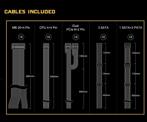 ASRock Zasilacz CL-650G 650W 80PLUS GOLD