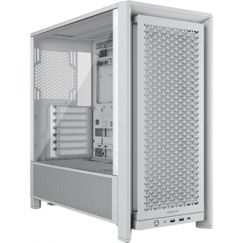 Corsair Obudowa FRAME 4000D Biała Mid Tower ATX