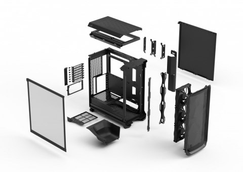 Fractal Design Obudowa Meshify 3 Black TG Light Tint