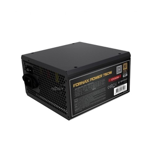 Gembird Zasilacz ATX 750W aktywne PFC 12 cm fan 80+Bronze color box
