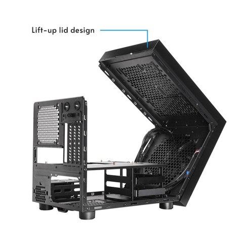 Chieftec Obudowa CI-03B-OP mATX The Cube czarna