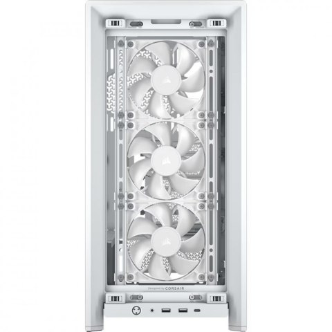 Corsair Obudowa FRAME 4000D RS White Mid Tower ATX