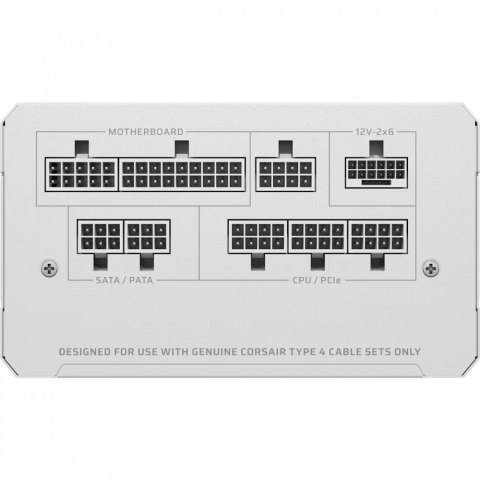 Corsair Zasilacz RM1000e WHITE 80+GOLD F.MODULAR ATX3.1