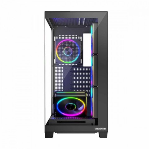 MODECOM Obudowa PC STELLAR 5F ARGB 10 Czarna