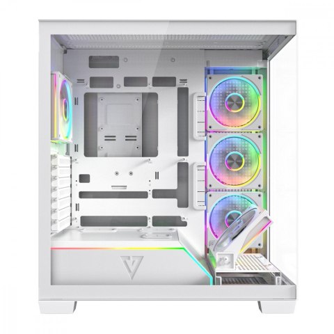 MODECOM Obudowa PC VOLCANO STELLAR PLUS ARGB MIDI 5F Biała