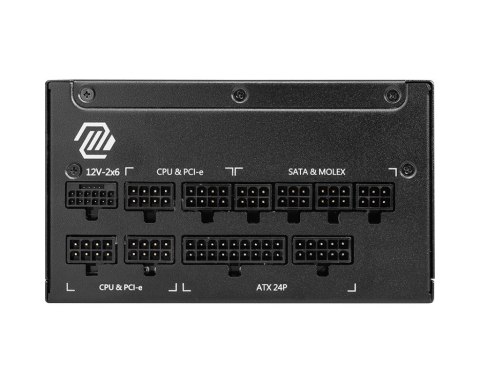 MSI Zasilacz A1000GL PCIE5 II 1000W 80PLUS GOLD