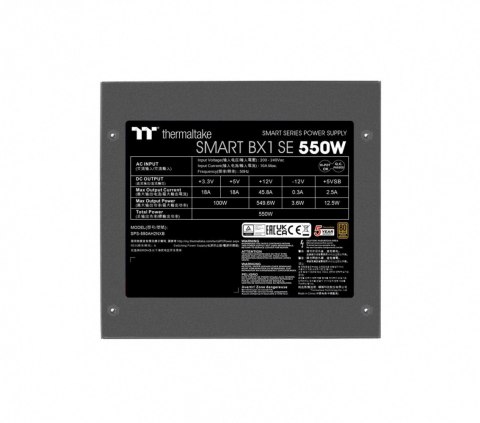 Thermaltake Zasilacz Smart BX1 SE 550W 80+ Bronze EU