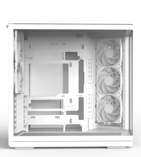 Zalman Obudowa P60 Mid-Tower 5x ARGB fans biała