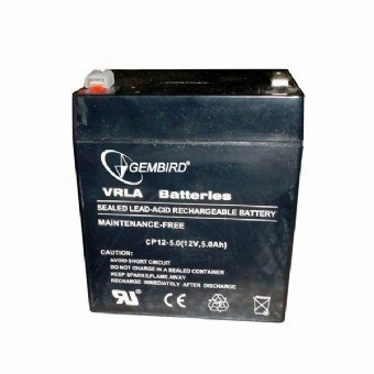 Gembird Akumulator uniwersalny 12V/5Ah