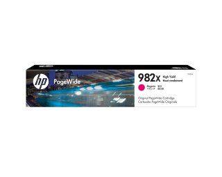 Hewlett-Packard HP Oryginalny purpurowy wkład atramentowy 982X PageWide o dużej pojemności
