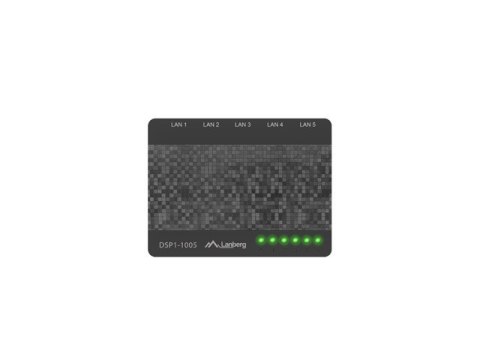 Lanberg Switch DSP1-1005 5-PORT 1GB/S DESKTOP DSP1-1005