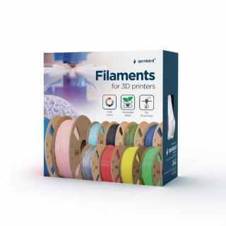 Gembird Filament drukarki 3D PLA/1.75mm/czerwony