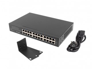 Lanberg Switch 24X 1GB Gigabit Ethernet rack RSGE-24