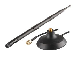 Savio Antena dookólna WiFi 12dBI 41CM RP-SMA PODS, AK-05
