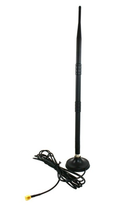 Savio Antena dookólna WiFi 12dBI 41CM RP-SMA PODS, AK-05