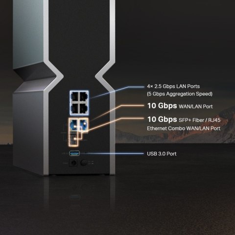 TP-LINK Archer BE800 Router WiFi 7 BE19000