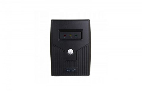 Digitus UPS Line-Ineractive LED BASIC, 800VA/480W, 1x12V/9A, AVR, 2x Schuko CEE 7/3