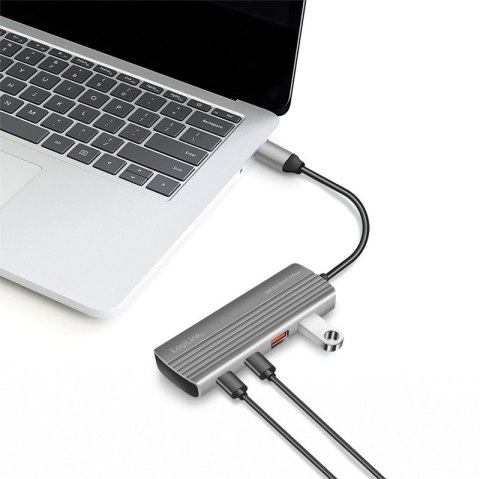 LogiLink Hub USB3.2 Gen2, 2xUSB A, 2x USB-C, PD, 100W