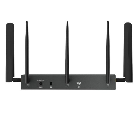 TP-LINK Brama sieciowa gigabitowa ER706WP-4G Omada 4G+ Cat6 AX3000 VPN 4-Port PoE+ 1× Gigabit SFP WAN/LAN, 1× Gigabit RJ45 WAN, 4× Gigab