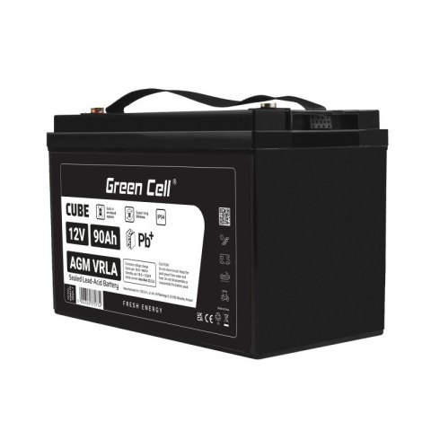 Green Cell Akumulator AGM VRLA 12V 90Ah IP54
