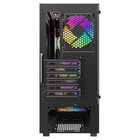 Savio Obudowa komputerowa Noctis FLOW RGB X1