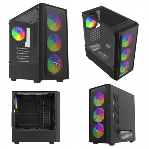 Savio Obudowa komputerowa Noctis FLOW RGB X1