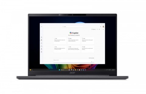 Acer Laptop TravelMate X4 14 AI TMX414-51-TCO Ultra5 226V 16GB/512GB/14 cali /W11PRO, 3 Years On Site , Copilot+PC