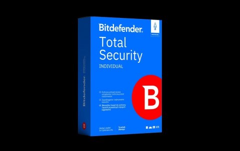 Bitdefender ESD Total Security Indyvidual 5 stanowisk, 1 rok BTSI-N-1Y-5D