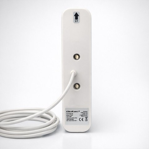 Qoltec Antena 4G 5G LTE | 9dBi | kierunkowa | zewnętrzna | N female | wodoodporna | 3m