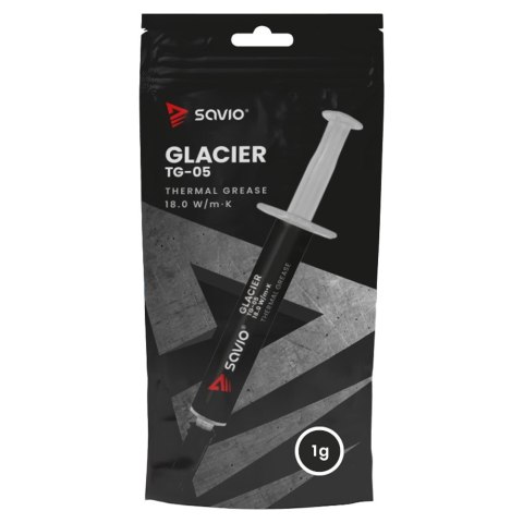Savio Pasta termoprzewodząca Glacier 18W/mK 1g TG-05