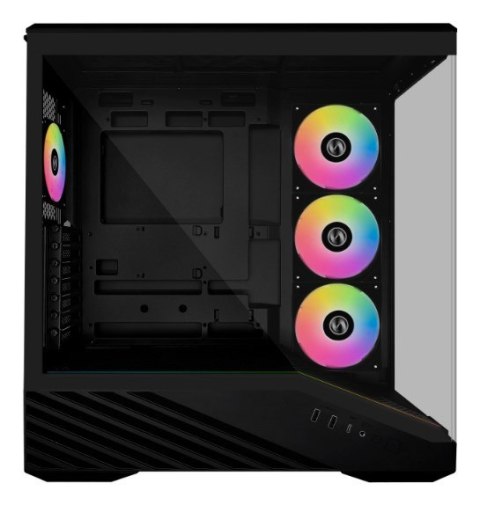 LIAN LI Obudowa Lian Li Vector V100 Midi Tower, ATX, RGB, Tempered Glass - Black