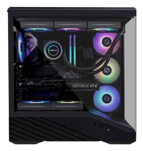 LIAN LI Obudowa Lian Li Vector V100 Midi Tower, ATX, RGB, Tempered Glass - Black